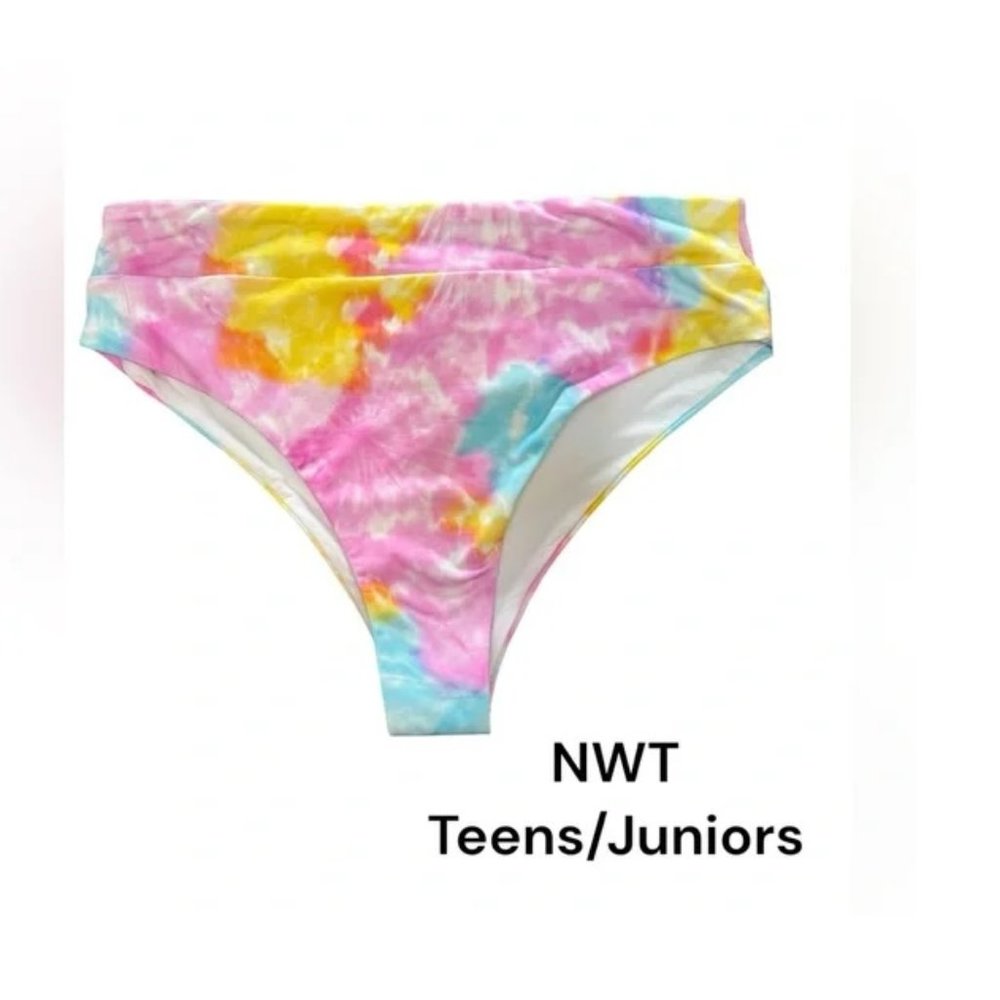 ❤️* NWT BANANA MOON MAHNA COLORDYE BIKINI SWIM BOTTOMS TEEN SIZE: MEDIU… - Picture 3 of 5